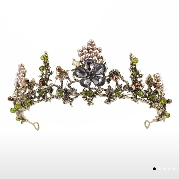 Vintage Princess Queen Headdress Jewelry Bridal or Sweet Sixteen. - Picture 4 of 16